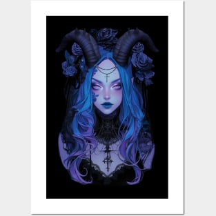 Gothic Demon Posters and Art